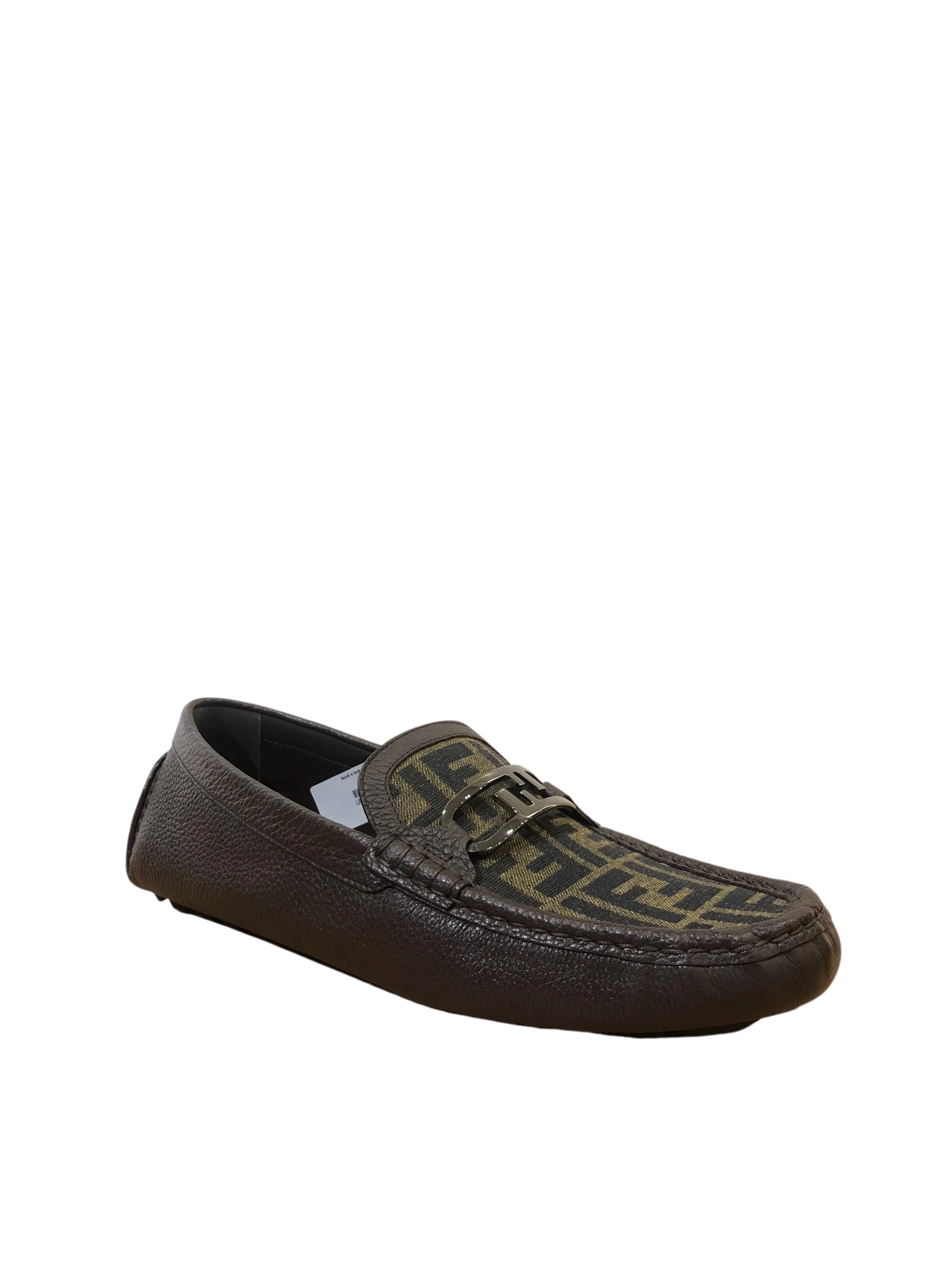 Fendi O Lock Driving Shoes