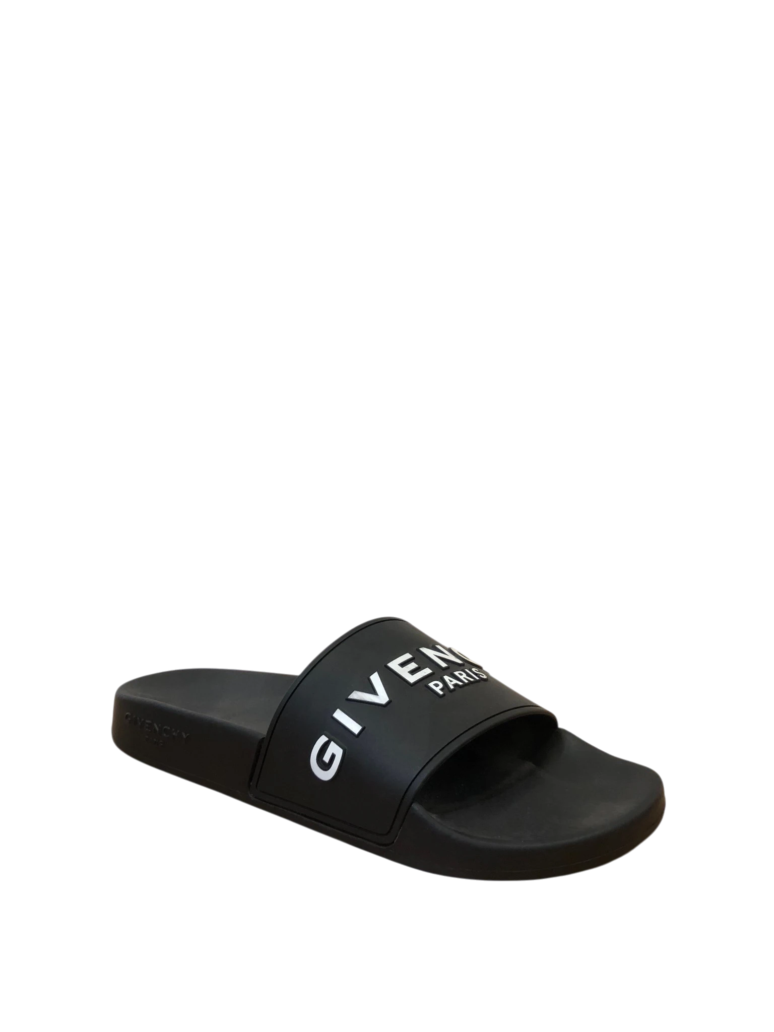 Givenchy Black Print Slides