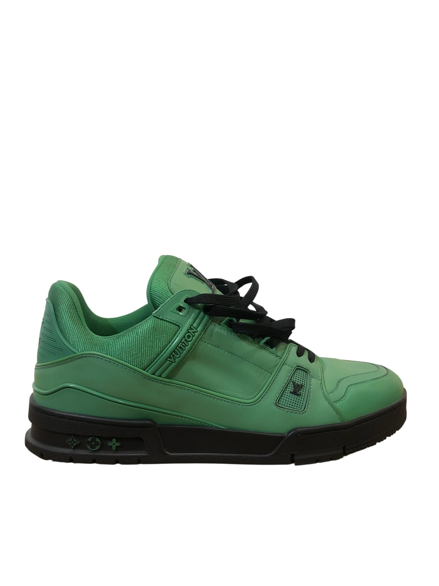 LV green trainers