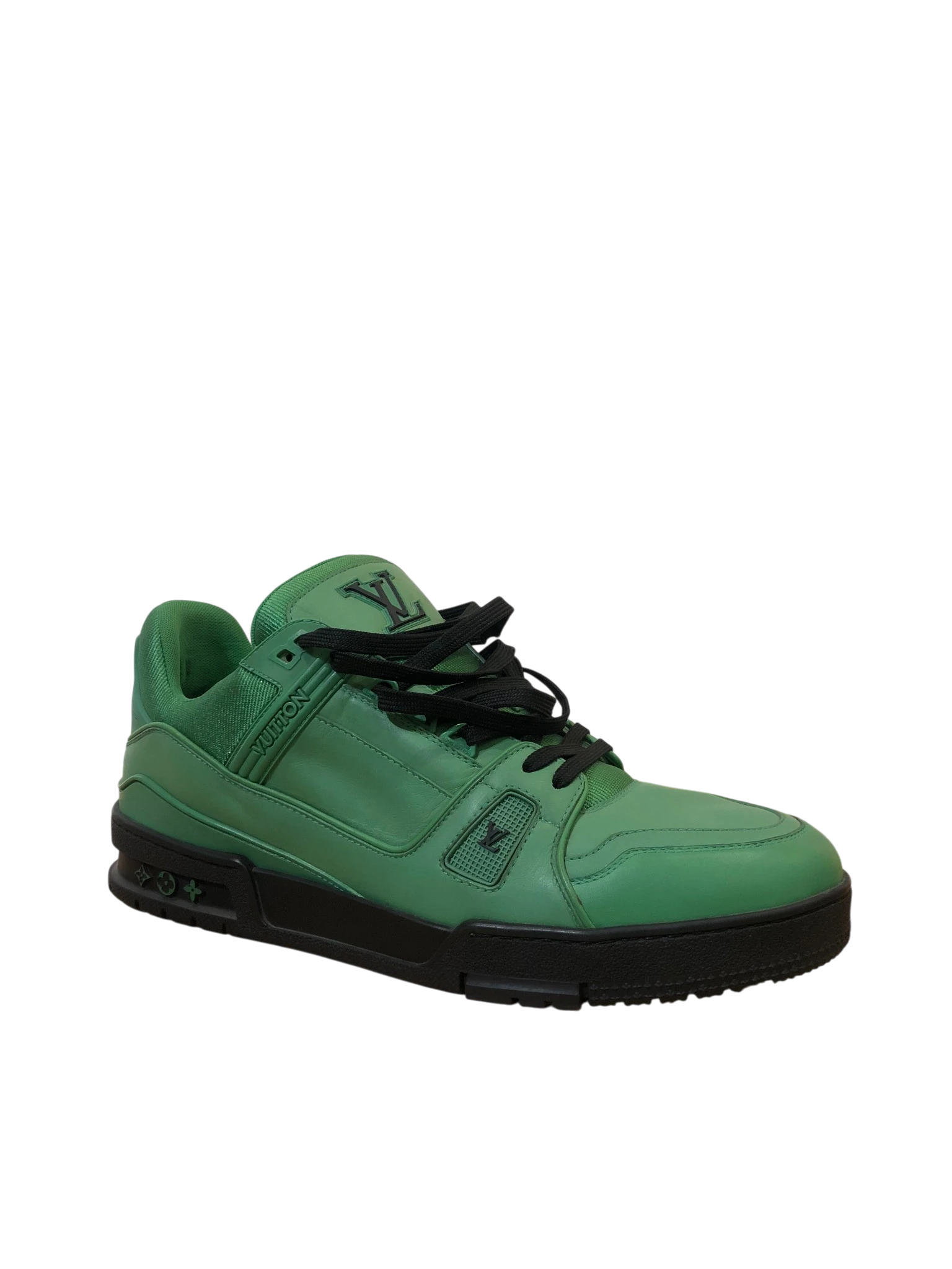 LV green trainers