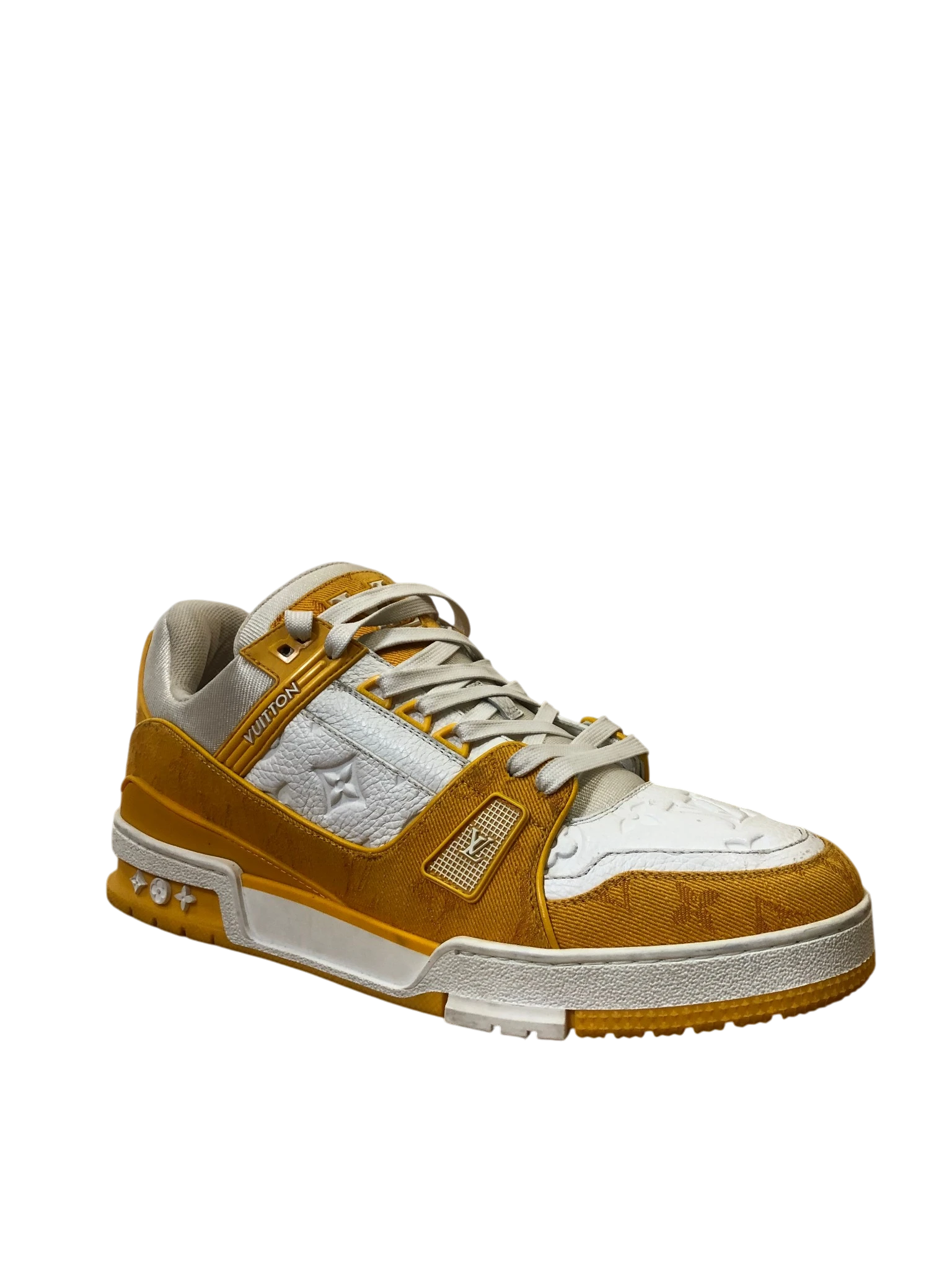 LV Yellow White Sneakers