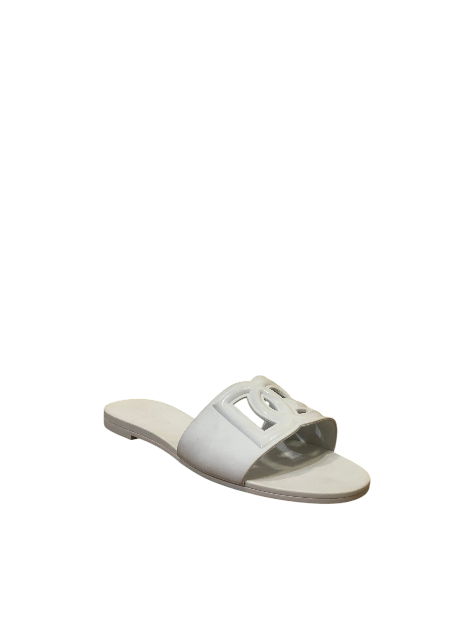 D&G White Female Slippers