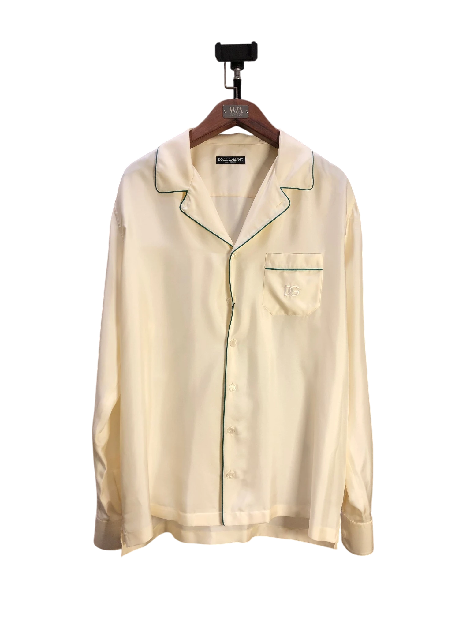 D&G twill silk shirt