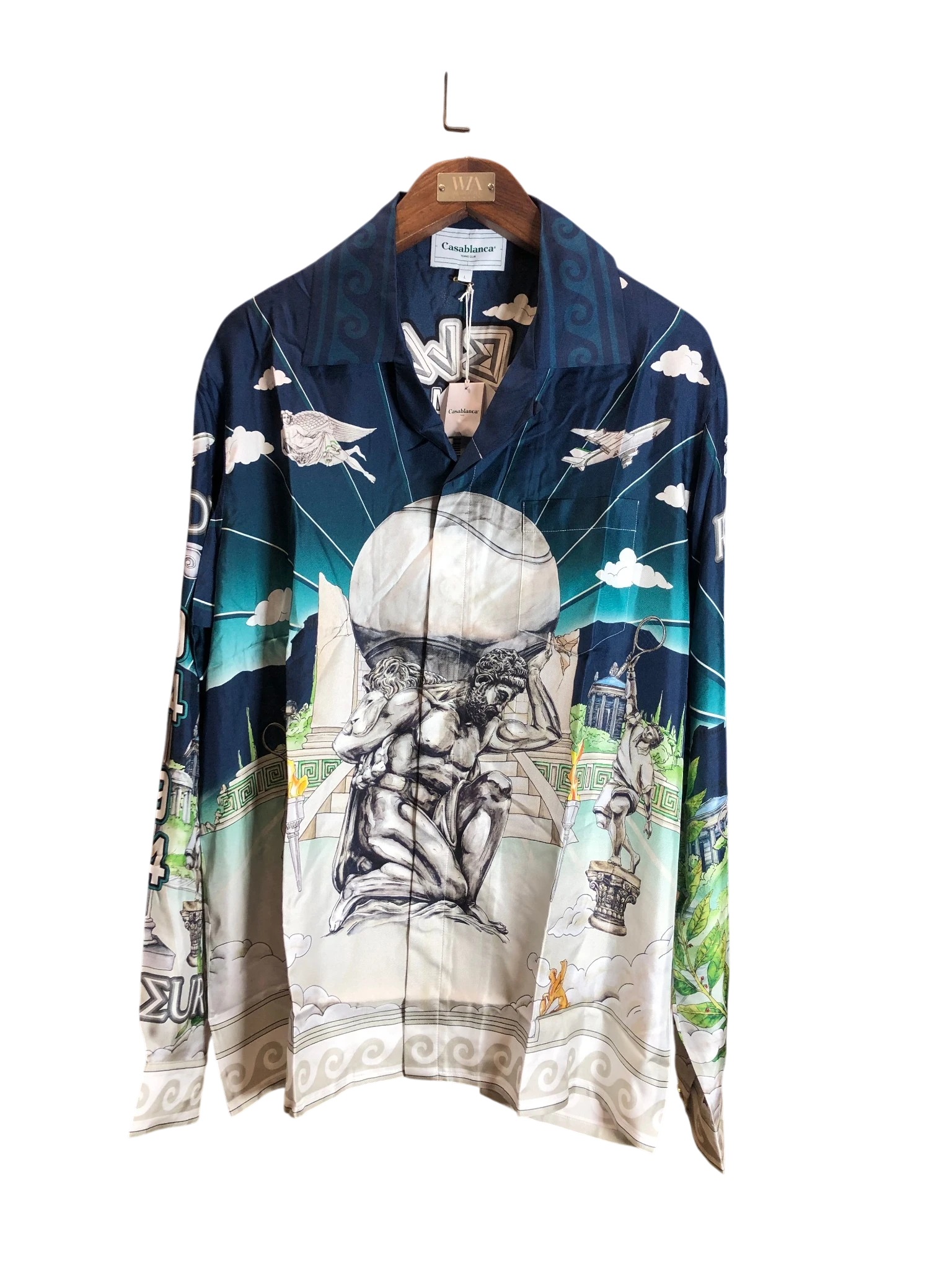 Casa le temple silk shirt