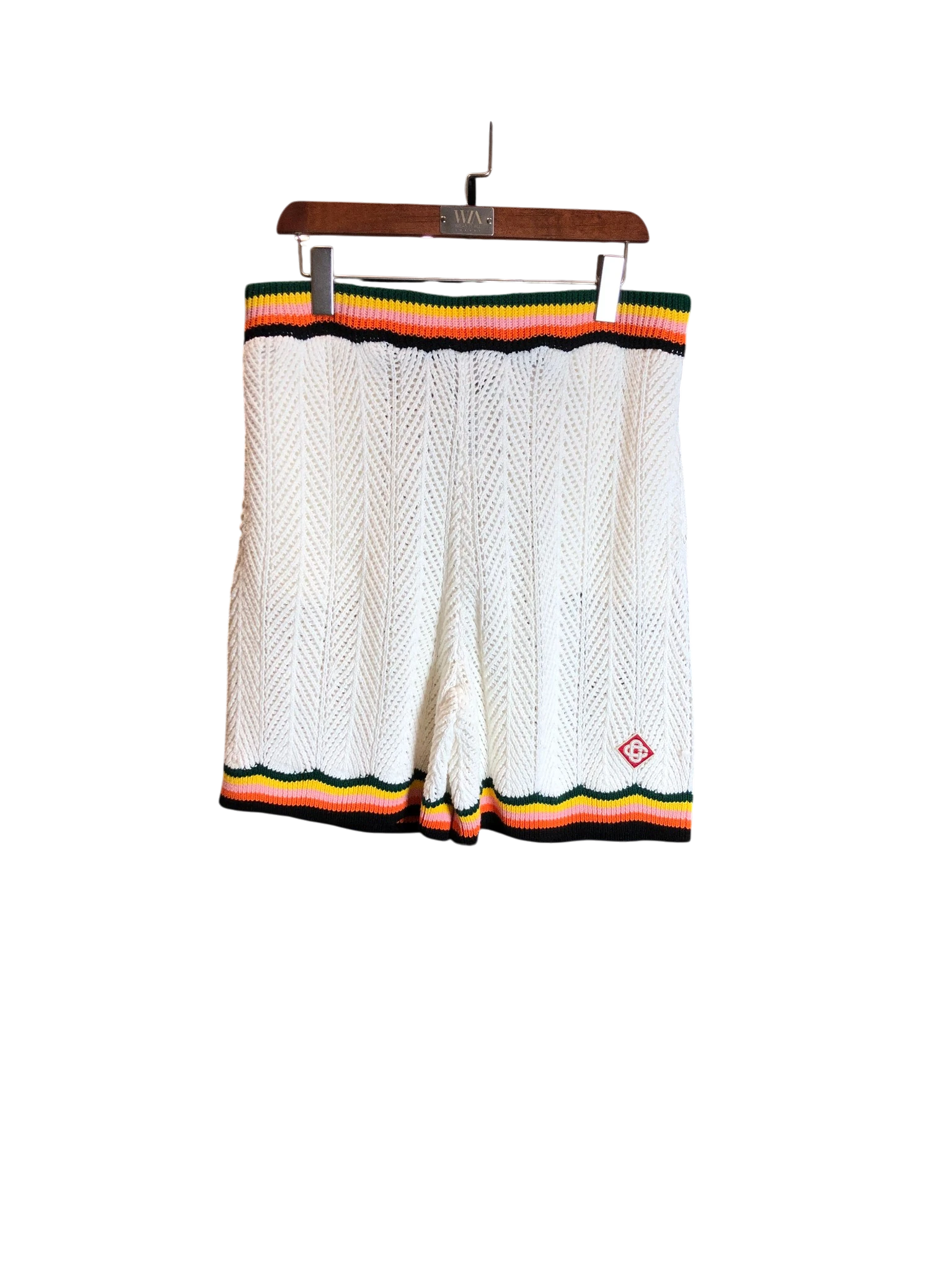 Casa chevron lace short
