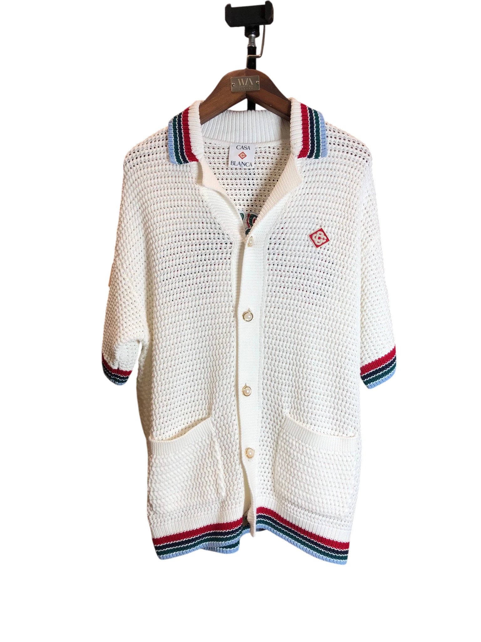 Casa gothic crochet shirt