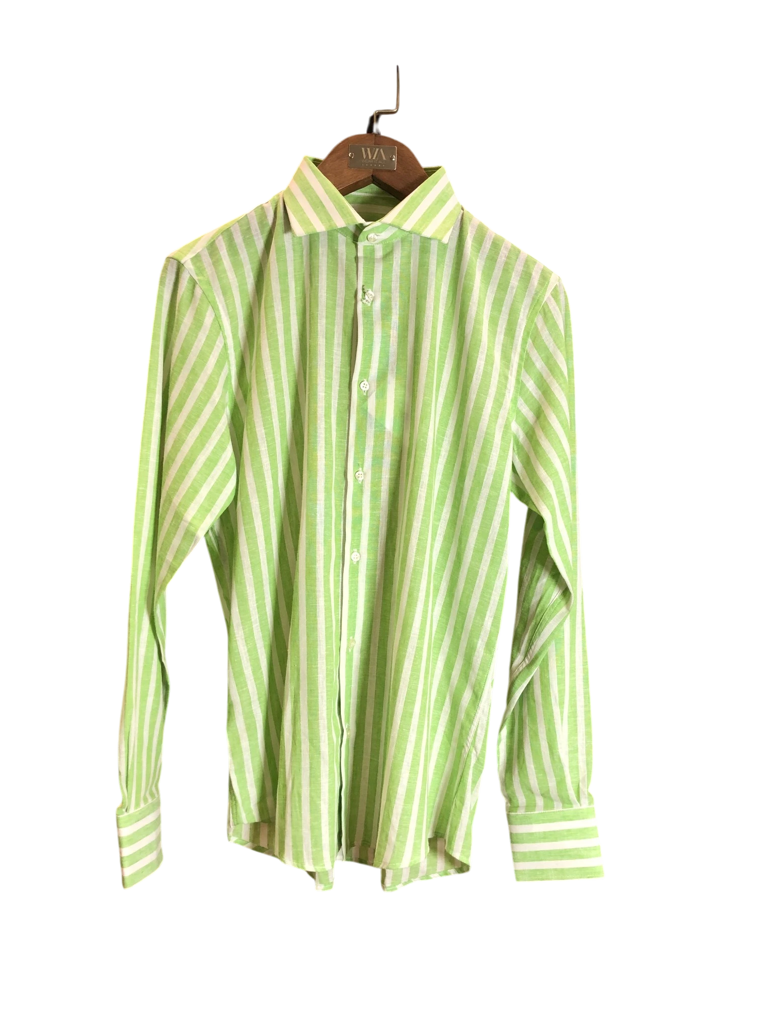 Emporio Green Patt Collar Shirt