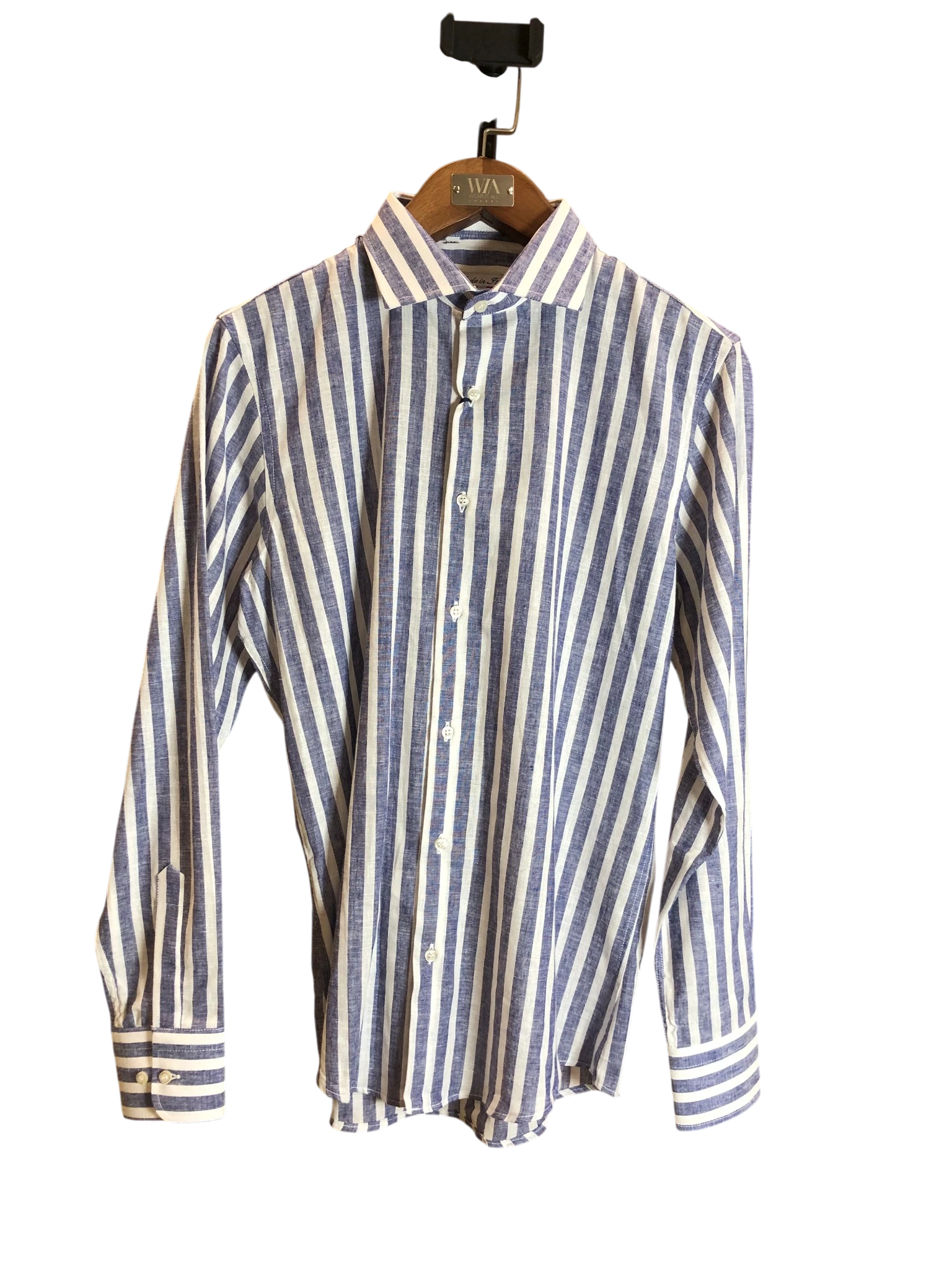 Emporio Stile Blue Patterned Shirt