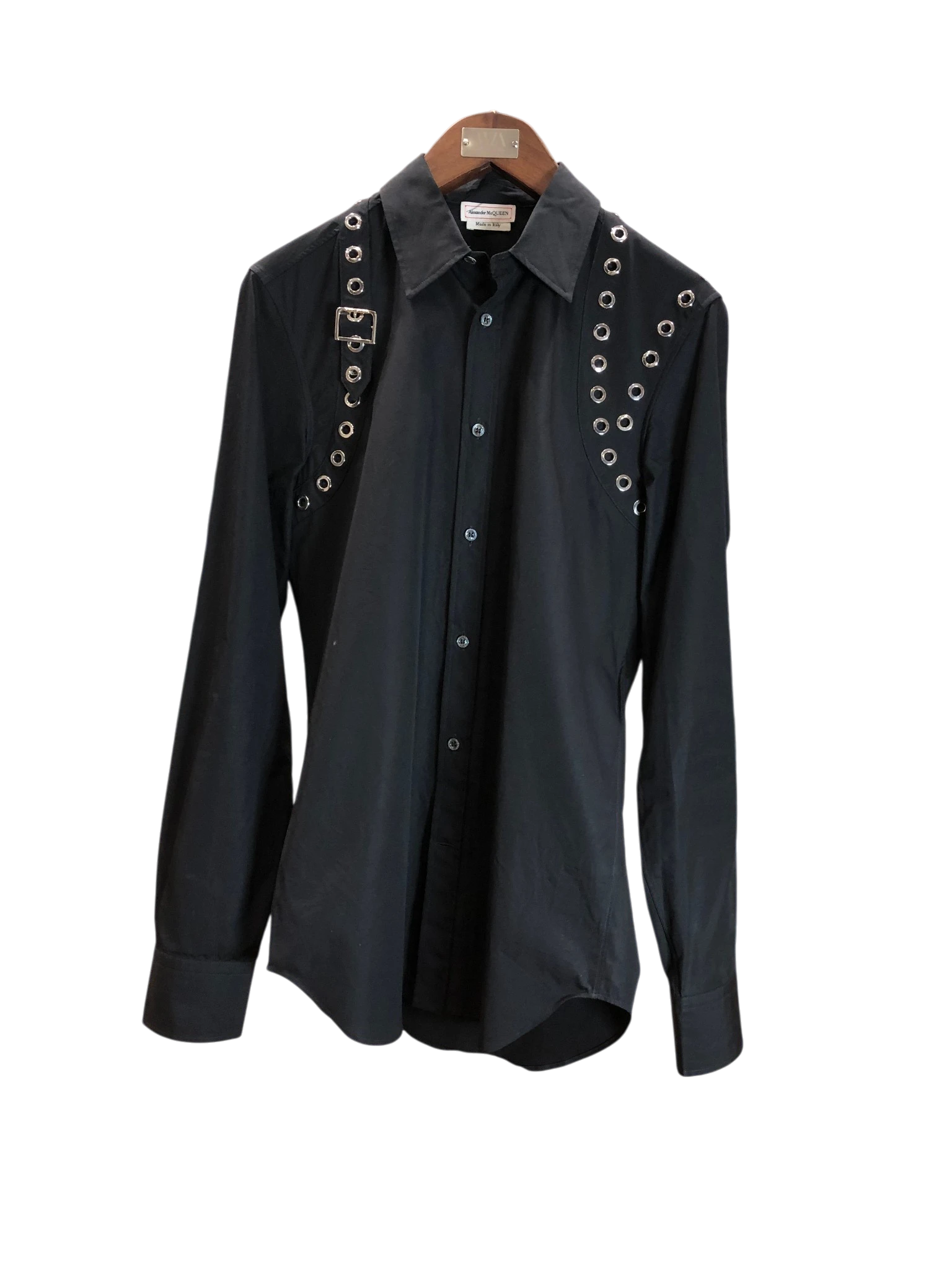 Mcqueen black ring shirt