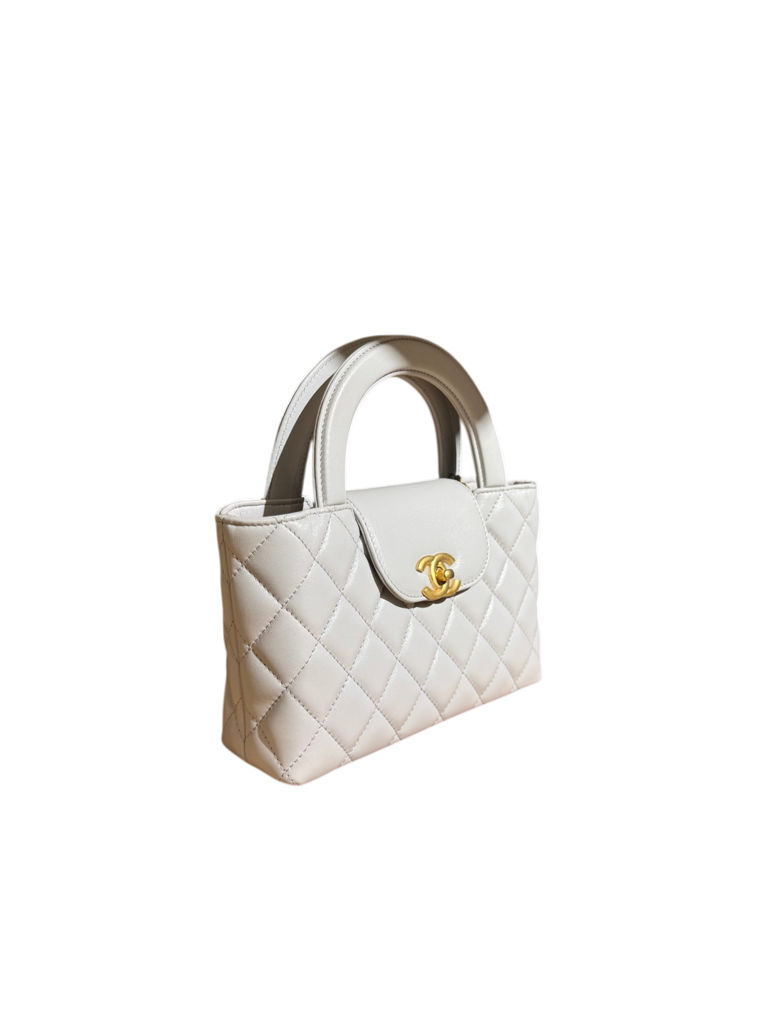 Chanel Shiny Beige Nano Kelly