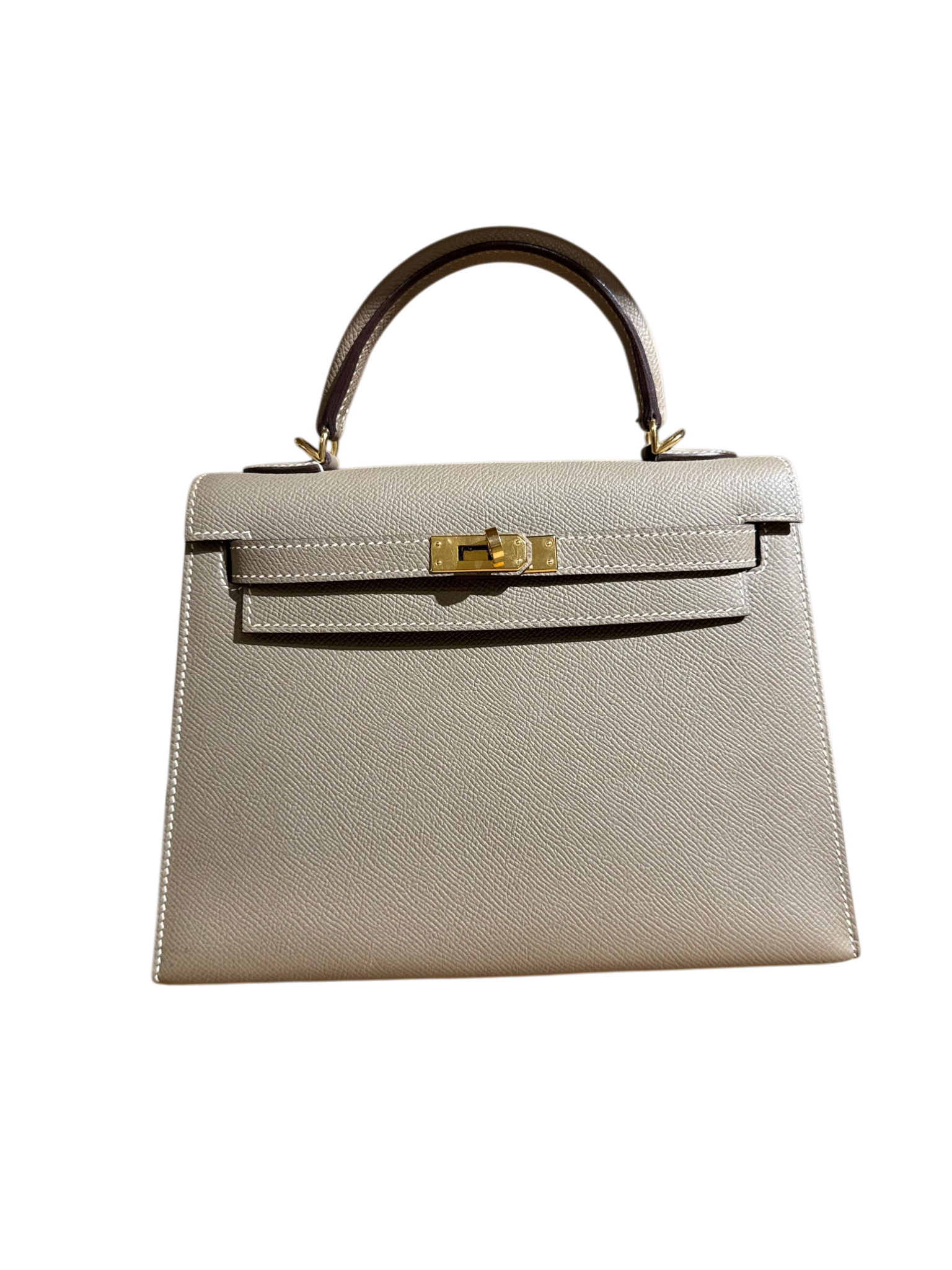 Hermes offwhite kelly bag