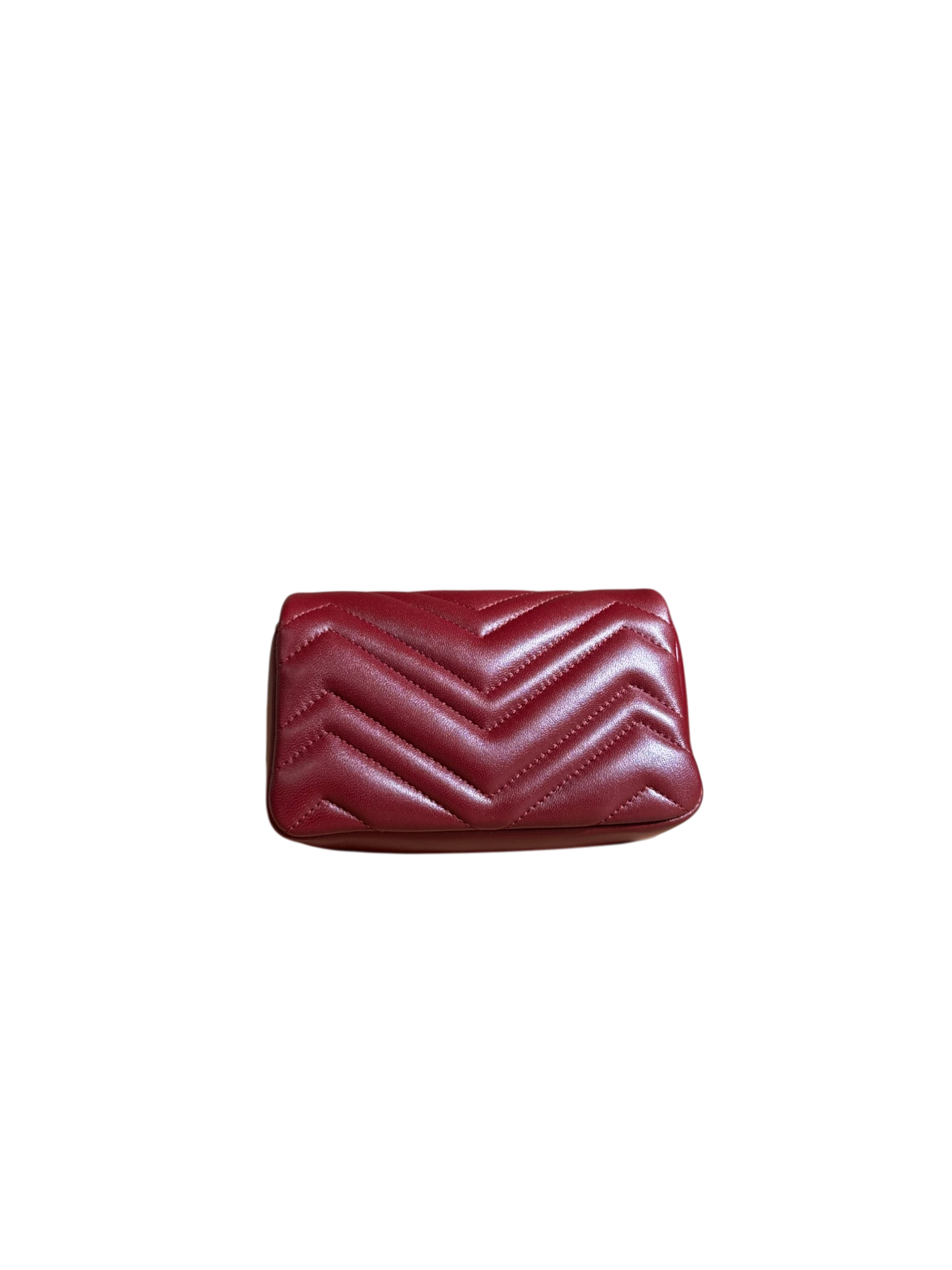 GG MM Shoulder Bag Burgundy