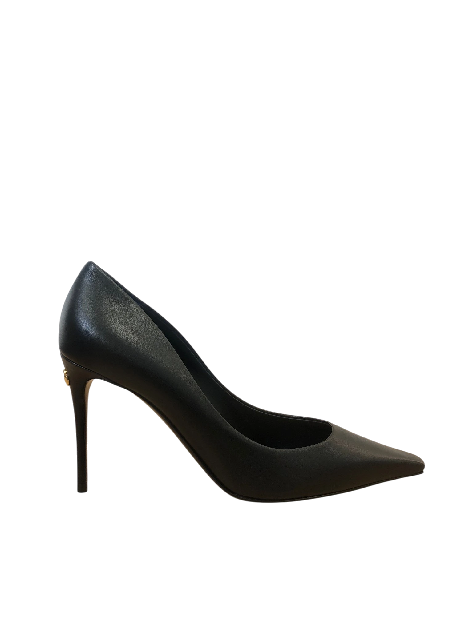 D&G Satin Pumps