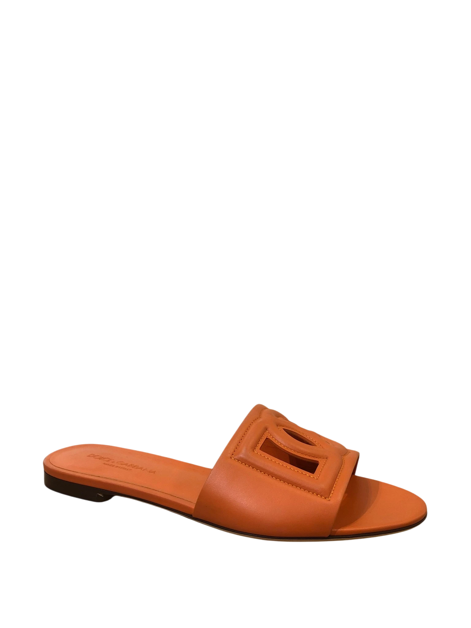 D&G Orange Slippers