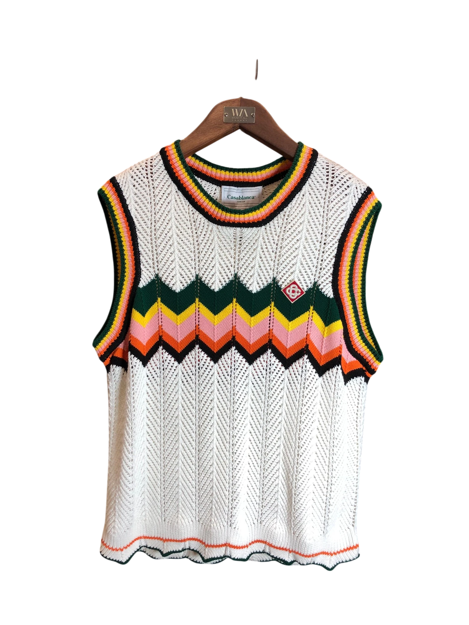 Casa Chervon Lace Vest
