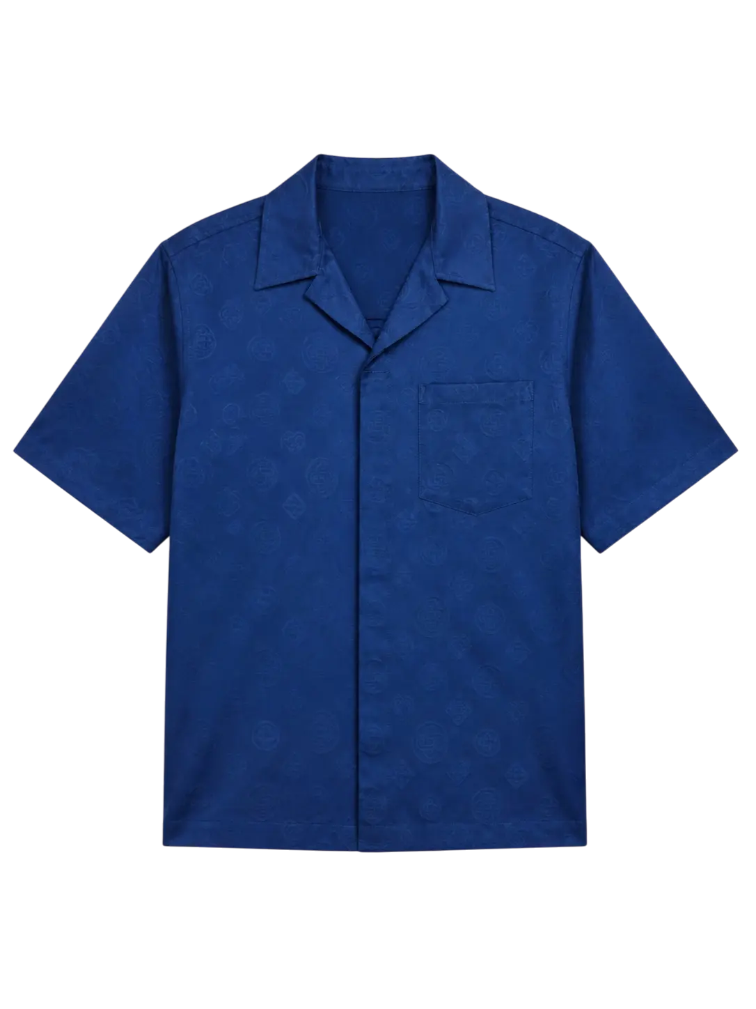 Casa monogram silk shirt