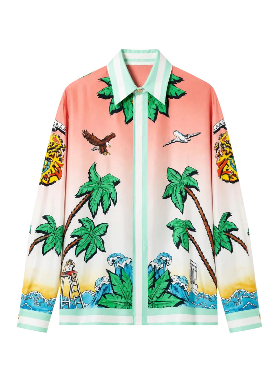 Casa silk twil shirt