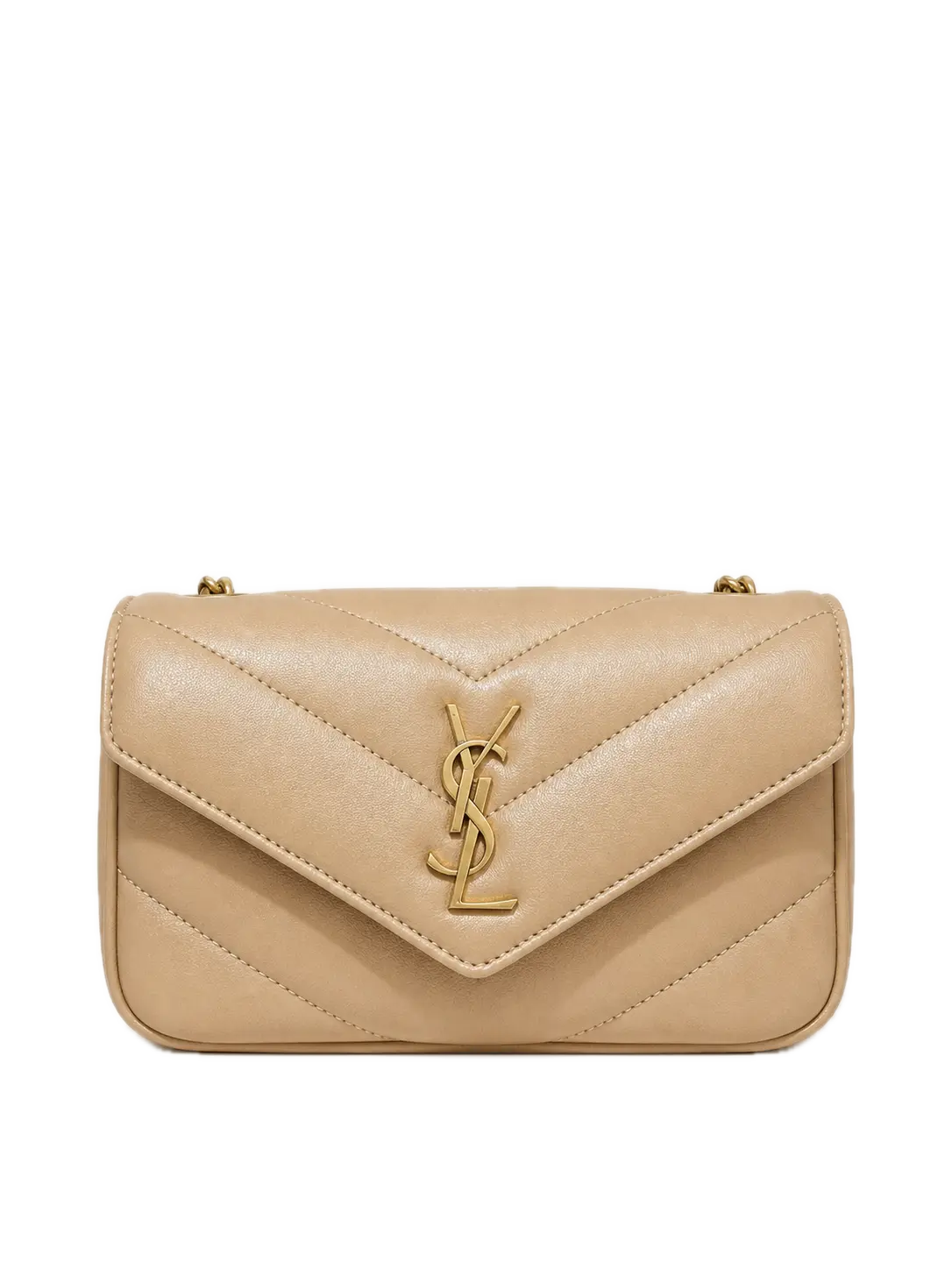 YSL Loulou Mini Brown