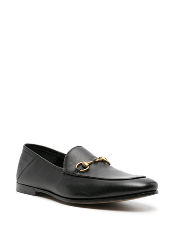 Horsebit detail leather loafers