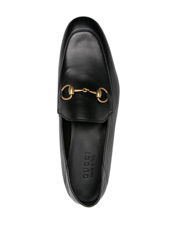 Horsebit detail leather loafers