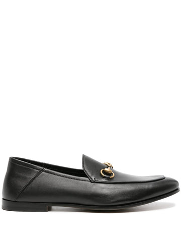 Horsebit detail leather loafers