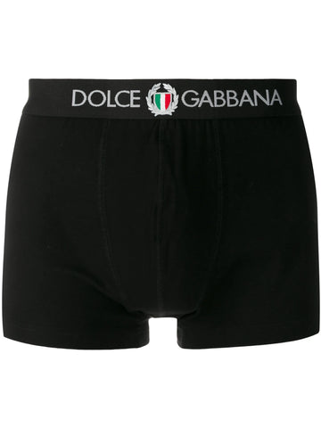 logo embroidered boxers