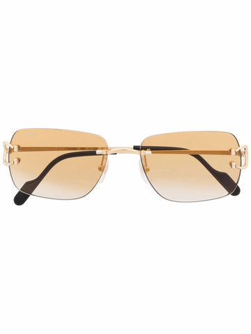 square-frame sunglasses
