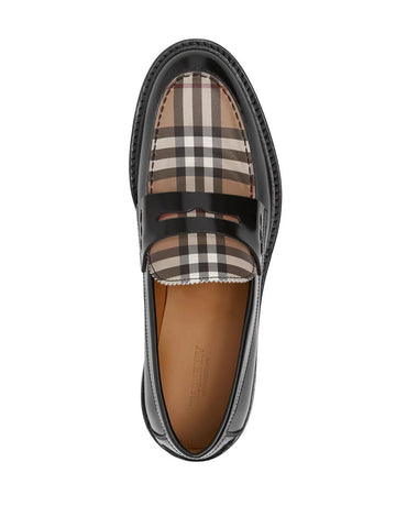 Vintage Check penny loafers