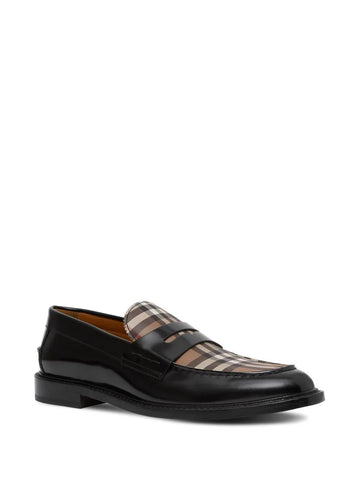 Vintage Check penny loafers