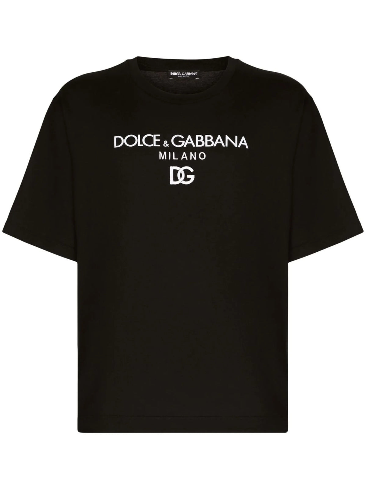logo embroidered cotton T-shirt