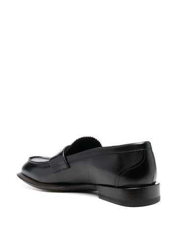 Coin-embellished penny loafers