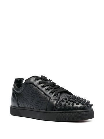 Studded sneakers with laces