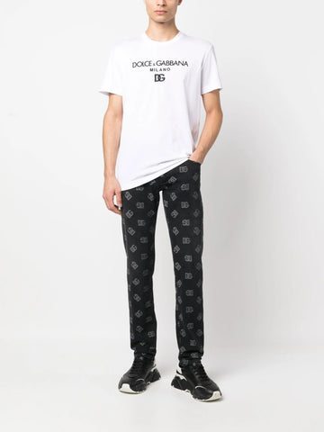 DG Essentials logo embroidered T-shirt