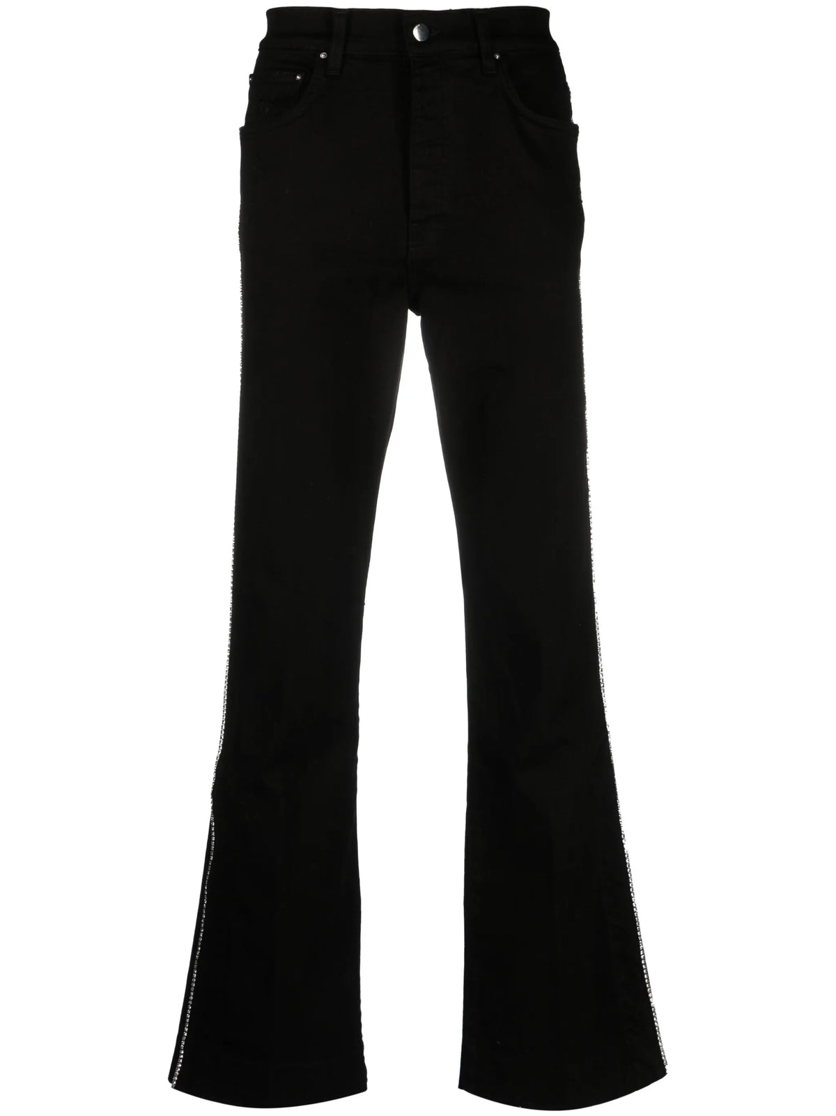 straight leg denim jeans