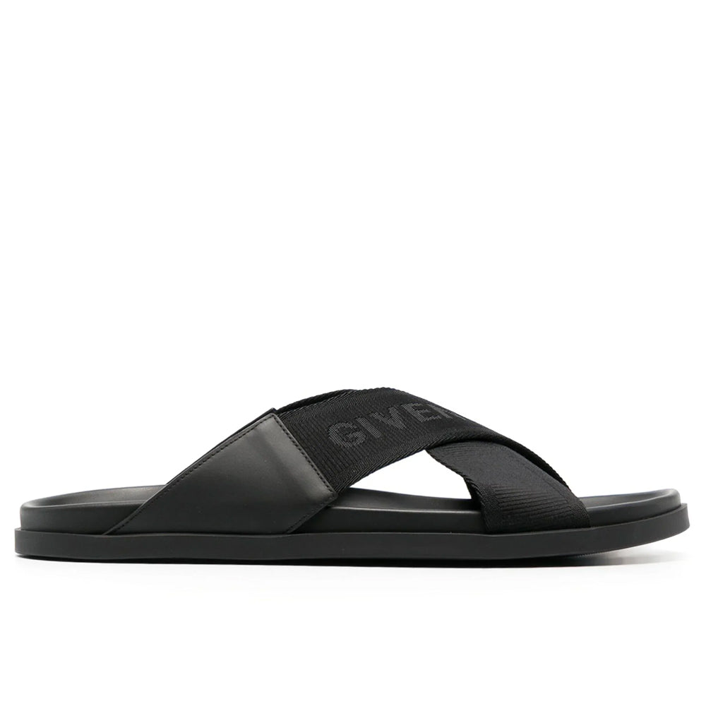 crossover-strap flat slides