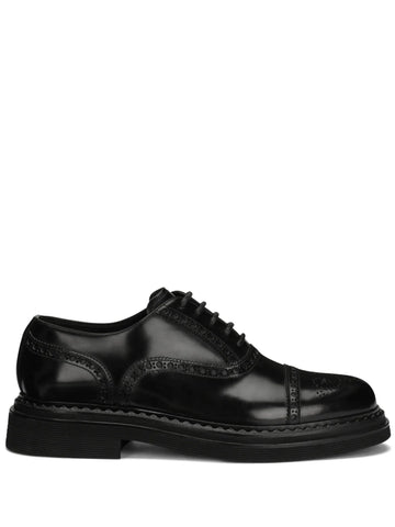 Francesina leather derby shoes