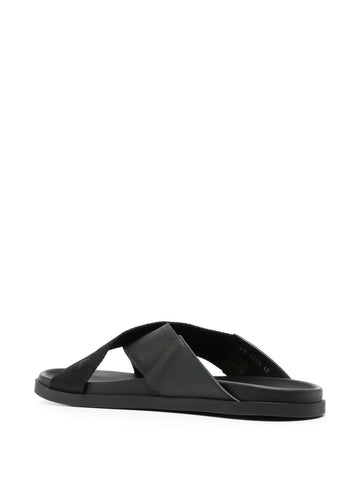 crossover-strap flat slides
