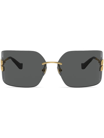 Runway frameless sunglasses
