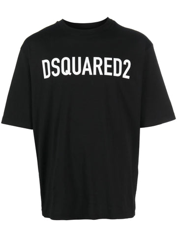 logo print cotton T-shirt
