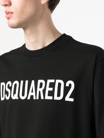 logo print cotton T-shirt
