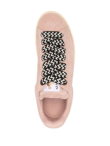 logo-patch low-top sneakers