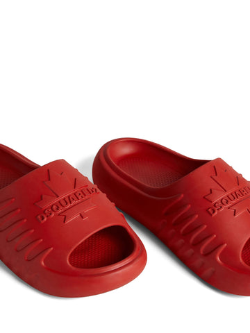 logo embossed slides