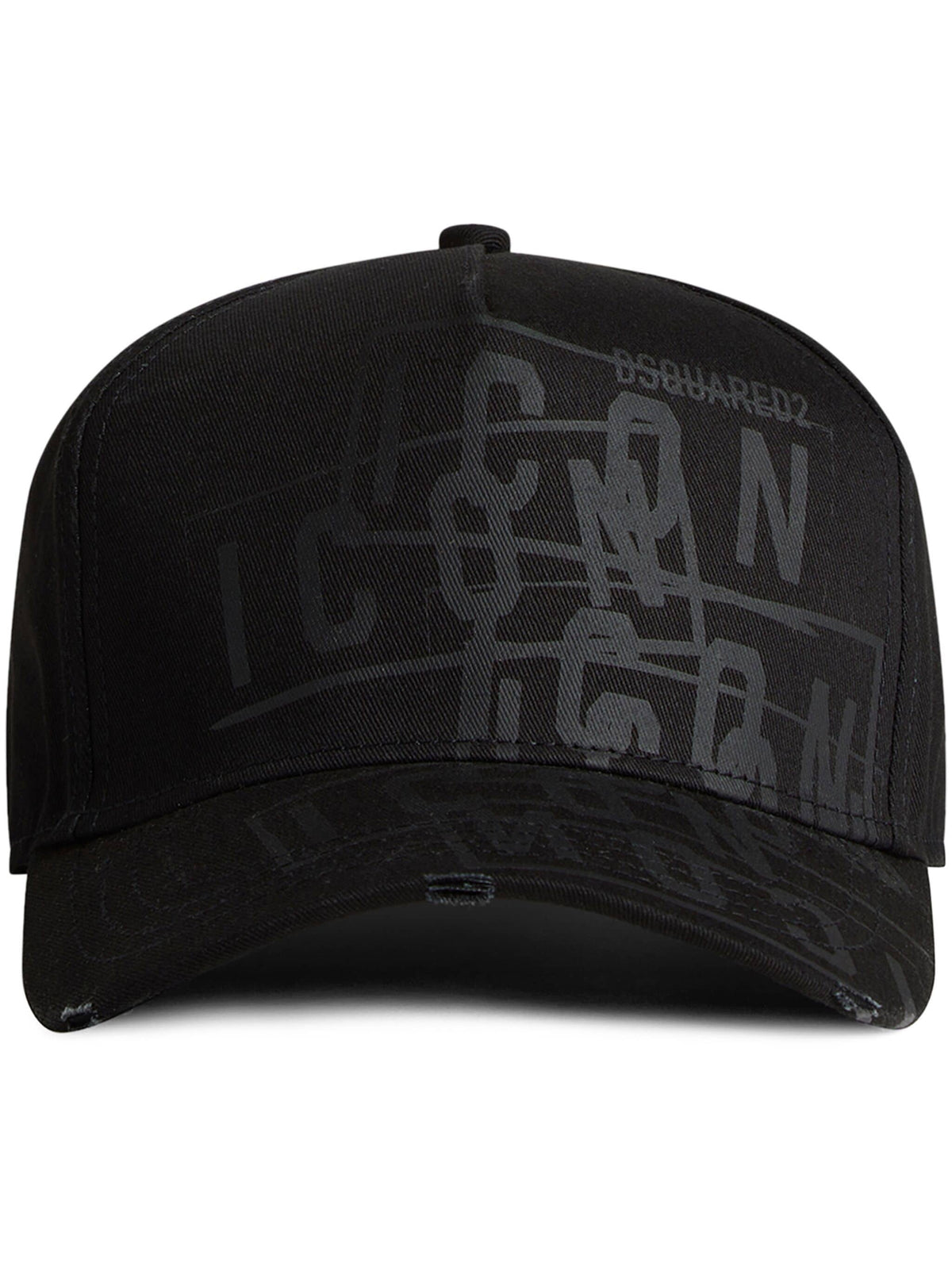 logo-print baseball cap