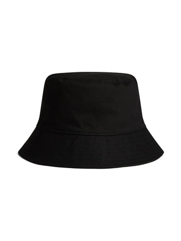 logo print bucket hat