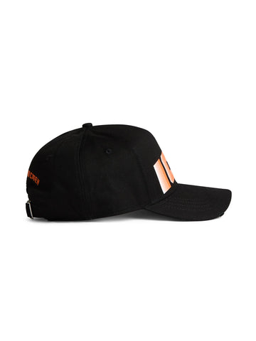 logo print baseball cap