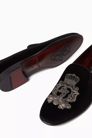 Leonardo Embroidered Loafers