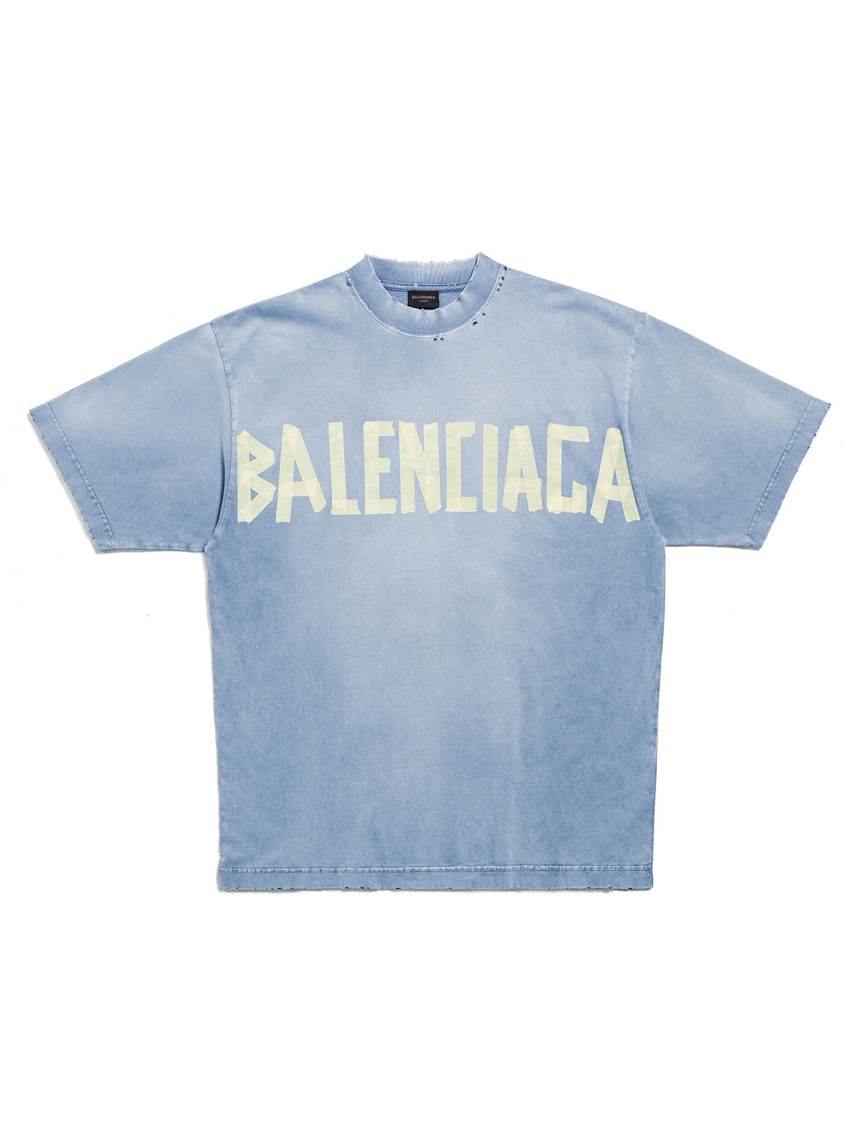 Tape Type cotton T-shirt