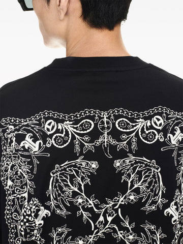 Tattoo Bandana Arrow-print T-shirt