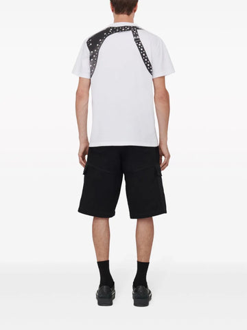 Harness studded T-shirt