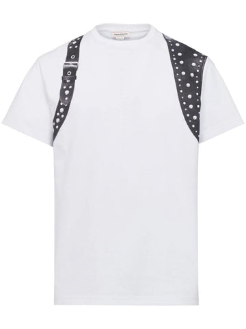 Harness studded T-shirt